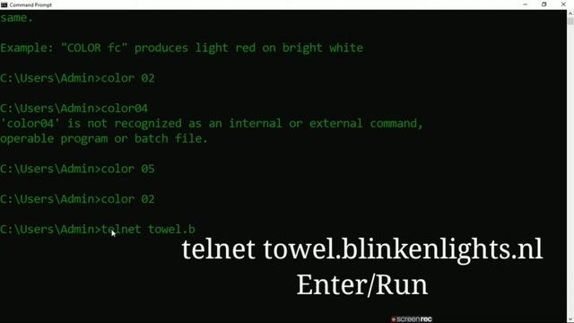 How to Watch Star Wars on Command Prompt (Windows 7, 8, 8.1, 10) смотреть онлайн