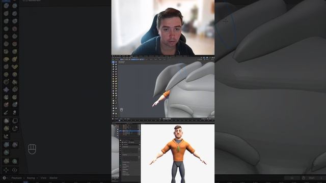 Создание Футбольного Тренера: Скульптинг в Blender смотреть онлайн