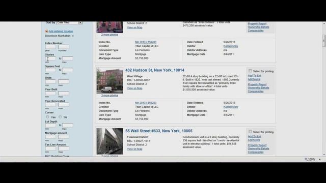 Pre-foreclosures listings and lis pendens - PropertyShark.com смотреть онлайн