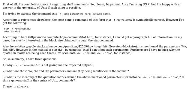 Unix & Linux: Some questions about the stat command for file systems смотреть онлайн