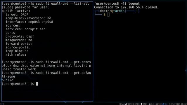 46. Межсетевой экран - firewalld (RHCSA) смотреть онлайн