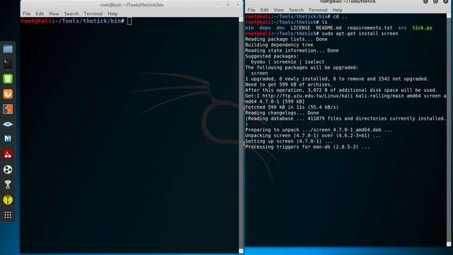 Thetick tutorial Simple Backdoor Kali Linux смотреть онлайн