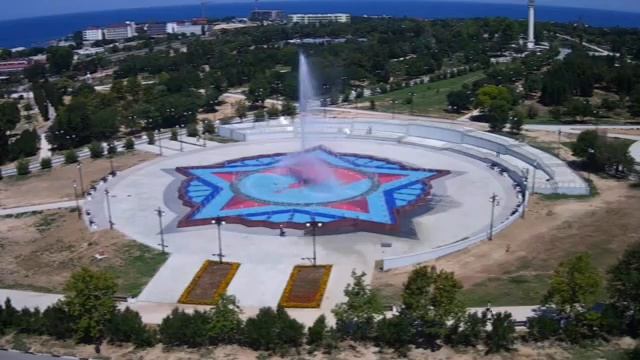 Парк Победы. Строительство фонтана..20 июля 2019 года смотреть онлайн