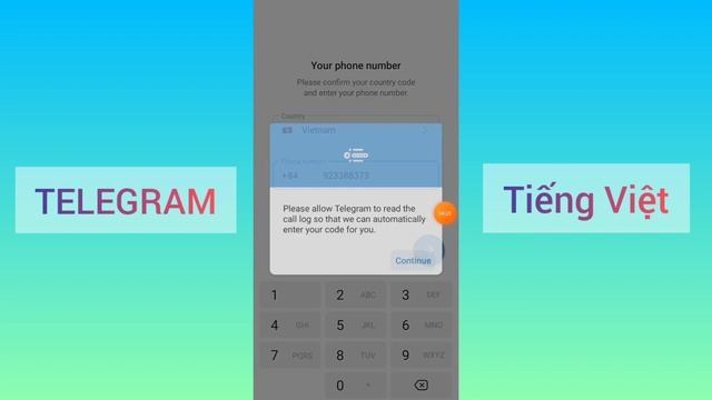 Hướng dẫn tạo Telegram trên điện thoại mới nhất 2023 , Telegram tiếng việt . смотреть онлайн
