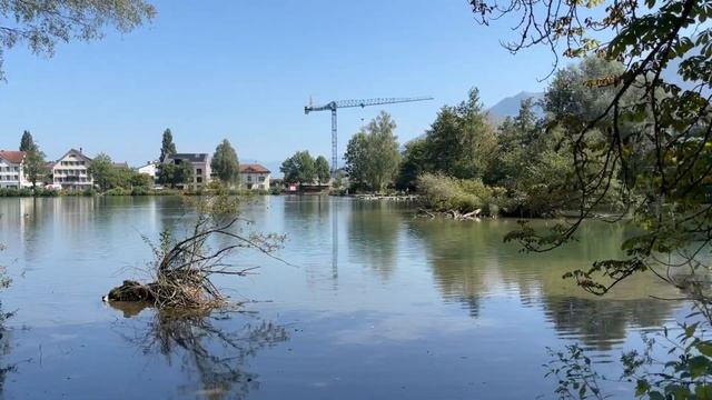 Ева в поход с классом а мы с мамой прогулялись в Швейцарии. смотреть онлайн