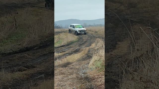 НИВА URBAN OFF ROAD🚙🚜😎Прорываюсь на рыбалку 🐟на реку Чулым(Сибирь🥶)!#offroad #nivaurban #бездор