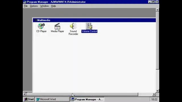 Windows NT 4.0 Program Groups Cancelled WIP смотреть онлайн