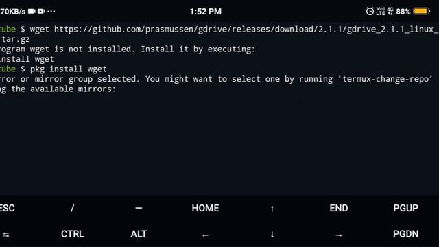 How To Install gdrive on Termux смотреть онлайн
