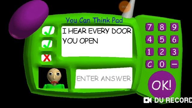 WOW i exist|Baldi Basics Classic #1 смотреть онлайн