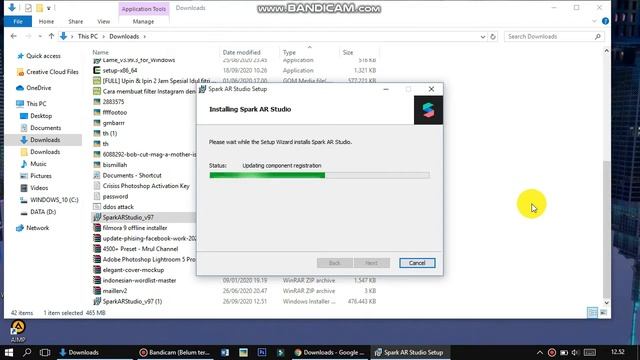 CARA DOWNLOAD DAN INSTALL SPARK AR DI WINDOWS #Part 1 смотреть онлайн