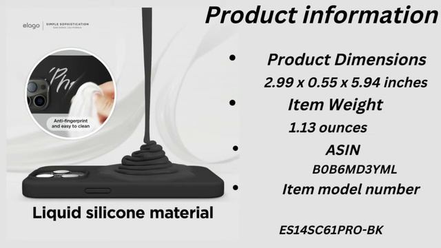 elago Compatible with iPhone 14 Pro Case, Liquid Silicone Case, Full Body Protective Cover смотреть онлайн