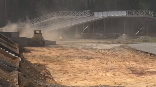 Строительство биатлонного стадиона имени Светланы Ишмуратовой выходит на финальный этап