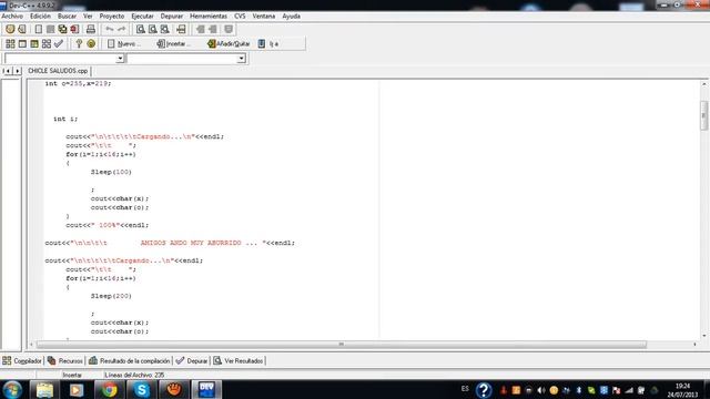 COLOR EN DEV C++ смотреть онлайн