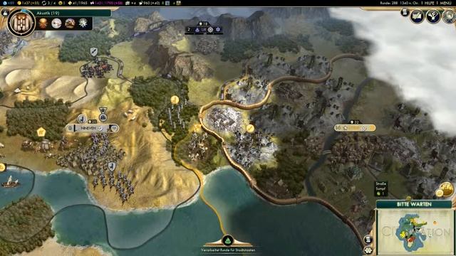 Civ V - Brave New World [HD] [S01] #023 - Vorbereitungen - Let's Play [Bismarck] смотреть онлайн