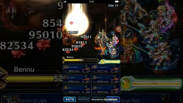 Final Fantasy Brave Exvius FFBE Global Bennu in Ancient Ruin Level 1 (Madam's Manor) смотреть онлайн