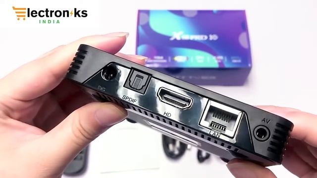 X88 PRO 10 TV Box Android 11 4G 64GB Rockchip RK3318