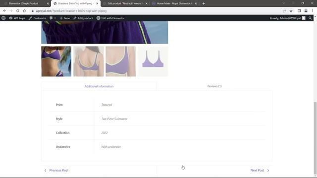 Elementor Woocommerce Builder Tutorial - Free Woocommerce builder by Royal Elementor смотреть онлайн