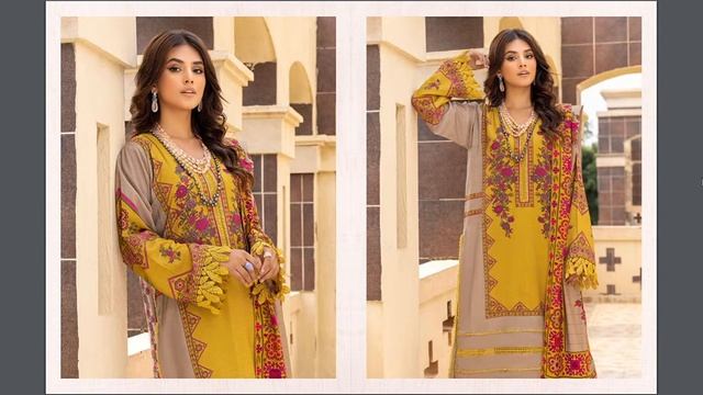 Charizma C print Vol 05 II Dhanak With Pashmina Shawl II #charizma #nureh #winterspecial #riazar смотреть онлайн
