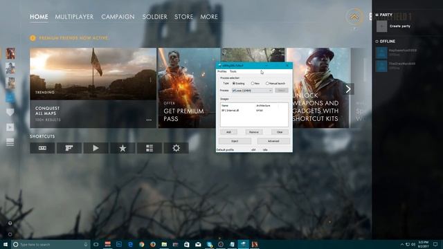 TUTORIAL - HOW TO HACK BF1 ON PC (ESP, AIMBOT, MISC) OUTDATED смотреть онлайн
