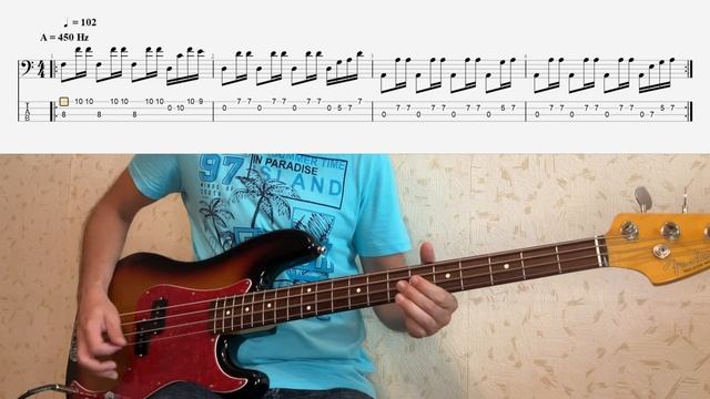 Молчат Дома - Удалил твой номер (Bass Cover & Tabs) #basscover #basstabs #postpunk #molchatdoma