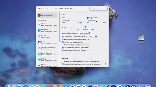 Magnify dock on MacBook M1 | How to magnify dock bar | смотреть онлайн