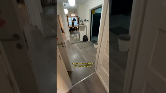 Обзор 3-евро квартиры от застройщика с ремонтом #недвижимостьспб #новостройкиспб #риэлторспб