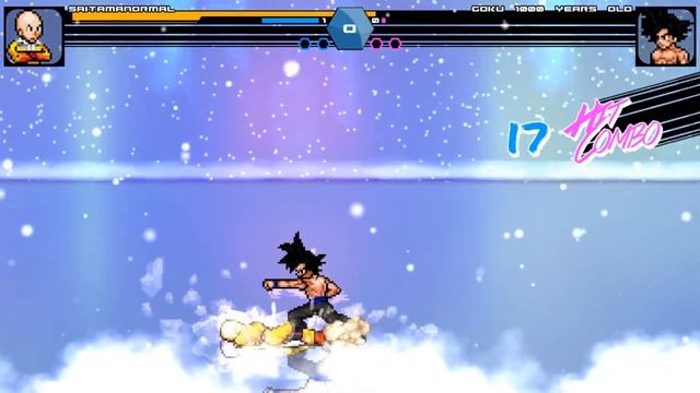 Saitama VS. 1000 Years Old Goku (MUGEN)