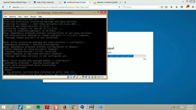 Konfigurasi Server (Linux Debian) ke client (Windows) melalui RouterOS смотреть онлайн