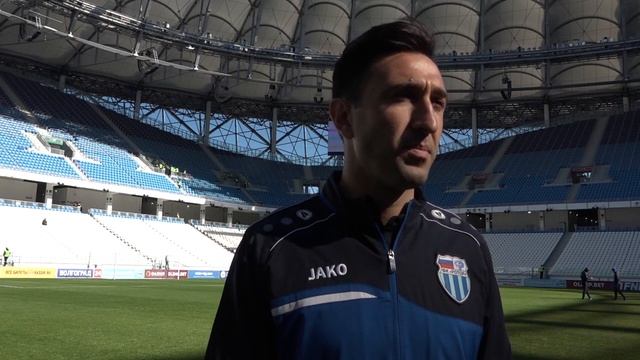 Предматчевое интервью нападающего ФК 