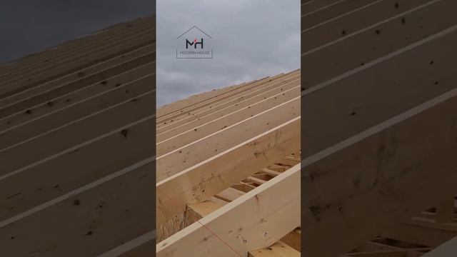 👌👌 Идеально ровно! | Строительство каркасного дома | СК Modern House, г. Владивосток смотреть онлайн