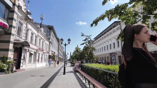 Казань 2024 🏛️ Улица Баумана 🚶🏻♂️➡️Прогулки по городу смотреть онлайн