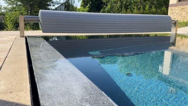 Переливной бассейн с гранитом на борту | Строительство бассейнов Краснодар, Сочи смотреть онлайн