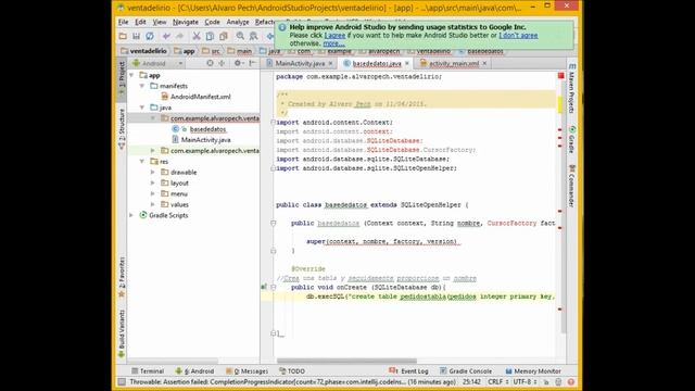 Proyecto final Android Studio смотреть онлайн