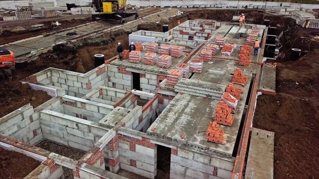 Ход строительства октябрь 2017