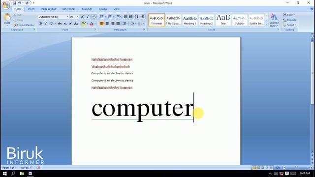🔴 Microsoft office Word ሙሉ ትምህርት በአማርኛ | MS Word full tutorial in Amharic смотреть онлайн