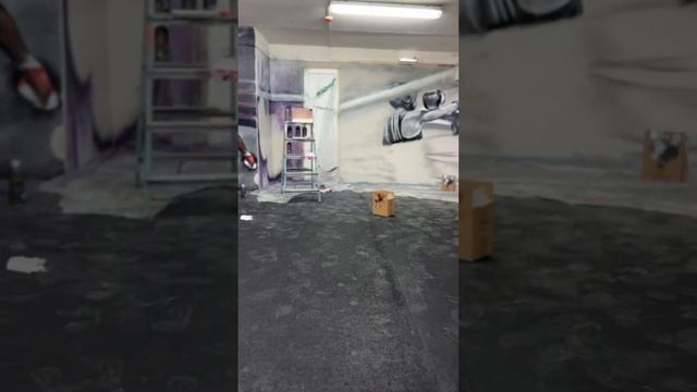 Роспись стен в боксерском клубе #художественнаяроспись #граффитимосква #росписьстенмосква смотреть онлайн