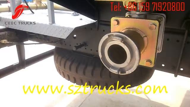 TOP Quality DFAC Brand 14CBM water sprinkler trucks with Front side & rear spraying system смотреть онлайн