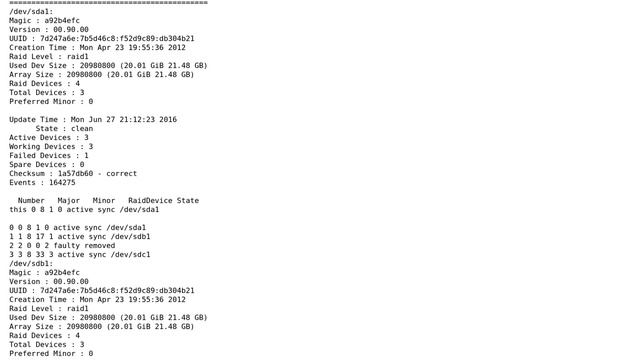 Unix & Linux: Can I recover filenames from a failed RAID0 (Linux Debian 5.0.8) смотреть онлайн