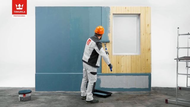 Tikkurila Facade Acrylate - Универсальная акрилатная краска для фасадов и интерьеров