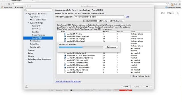 Capítulo 179 - Android Studio 2.2 Actualizar SDK смотреть онлайн