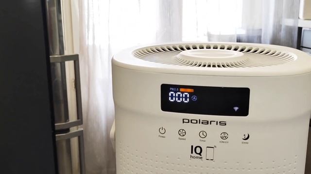 Очиститель воздуха PPA 4050 WIFI IQ Home - краткий обзор и прибор в действии смотреть онлайн