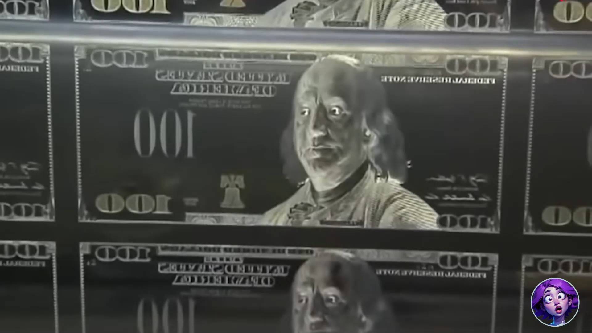 Бумага... бумага... краска... Опа! Деньги! Как это?