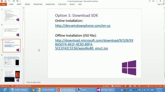 Introduction of WindowsPhone teach by master khmer part 2 Dev смотреть онлайн
