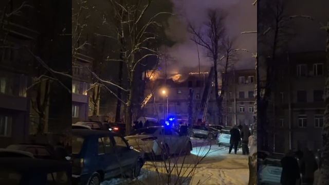 ПОЖАР горит моя квартира на Черной речке (Сертолово) смотреть онлайн