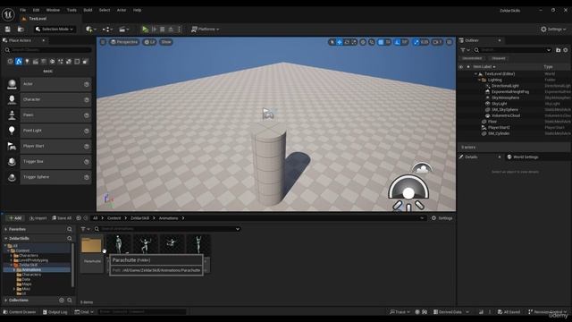 18 -Display Parachutte Model