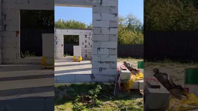 Новосибирск, Нижняя Ельцовка. Дом ( начато строительство)