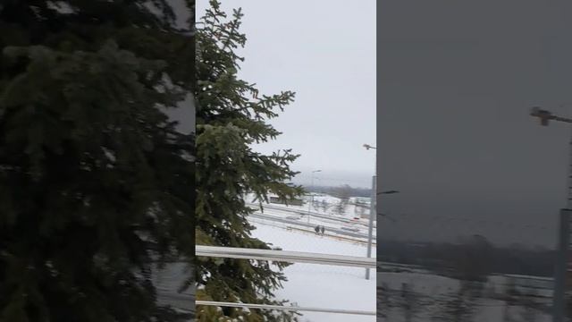 Прогулка по предновогоднему Сколково😉👍❤️ смотреть онлайн