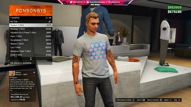 Amazing GTA 5 Online Concepts - Clothing Designer, Apartment Customization, & Cabrio Cars! (GTA 5) смотреть онлайн
