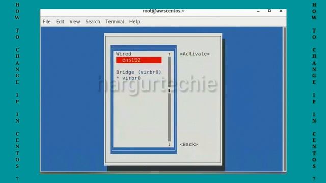 CENTOS 7 | IP Change | Command смотреть онлайн