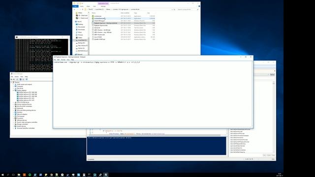 Mining while gaming and switching between multiple GPU mining with Powershell смотреть онлайн